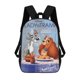 thumbnail image 1 of La Dama y el Vagabundo-theme Backpack, Campus style schoolbag Bookbag with Adjustable Shoulder Straps And Large Zip Compartment, Unisex Travel Bags., 1 of 6