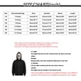 thumbnail image 3 of Unisex Full Zip Horror Mask Hoodie Halloween Scary Character Novelty Sweatshirt Fancy Dress Party Cosplay Costume, 3 of 5