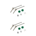 thumbnail image 3 of Xingzhi Front Drive Shaft Coupler 1:12 Remote Control Car Upgrade Parts Repair Green 2Set, 3 of 6