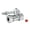 Chrome, variant on Kingston Brass CC44151KL 1/2-Inch FIP x 1/2-Inch or 7/16-Inch Slip Joint Quarter-Turn Straight Shut-Off Valve in Polished Chrome