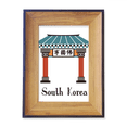 thumbnail image 1 of South Korea Landmarks The Bulguksa Photo Frame Exhibition Display Art Desktop Painting, 1 of 3