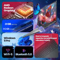 thumbnail image 3 of Dell Inspiron 15 3535 Touchscreen Laptop Computer, 15.6" FHD Display, AMD Ryzen 7 7730U (Beats i7-1355U, Up to 4.5 GHz), Radeon Graphics, 20GB RAM, 512GB SSD, Windows 11 Pro, Wi-Fi, Webcam, 3 of 9