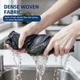 thumbnail image 4 of CPHDW7 Reusable Kitchen Cleaning Rags 5 Pack, Lint Free Scratch Free Microfiber Cleaning Cloth for Furniture Countertops Car Glass Gray, 4 of 9