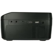 GPX Bluetooth Wireless Projector with DVD Player, PJD713B, Black