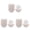 White 150PCS, variant on CY5O5ee 100 Pieces Wax Melt Liners White Reusable Leakproof Liners Wax Melt Warmer Tray Containers Cups for Candle Warmers Electric Waxes Melters