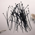 thumbnail image 2 of Cable ties INDUSTRIAL QUALITY ties: 100x2.5mm Color: black Quantity: 50 pieces, 2 of 9