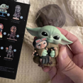 thumbnail image 4 of Star Wars Mandalorian Series Blind Box Star Wars Anime Figure Mystery Box Baby Yoda Model Doll Toys Decoration Birthday Gift, 4 of 5