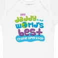 thumbnail image 4 of Inktastic Worlds Best Crane Operator Daddy Boys or Girls Baby Bodysuit, 4 of 5