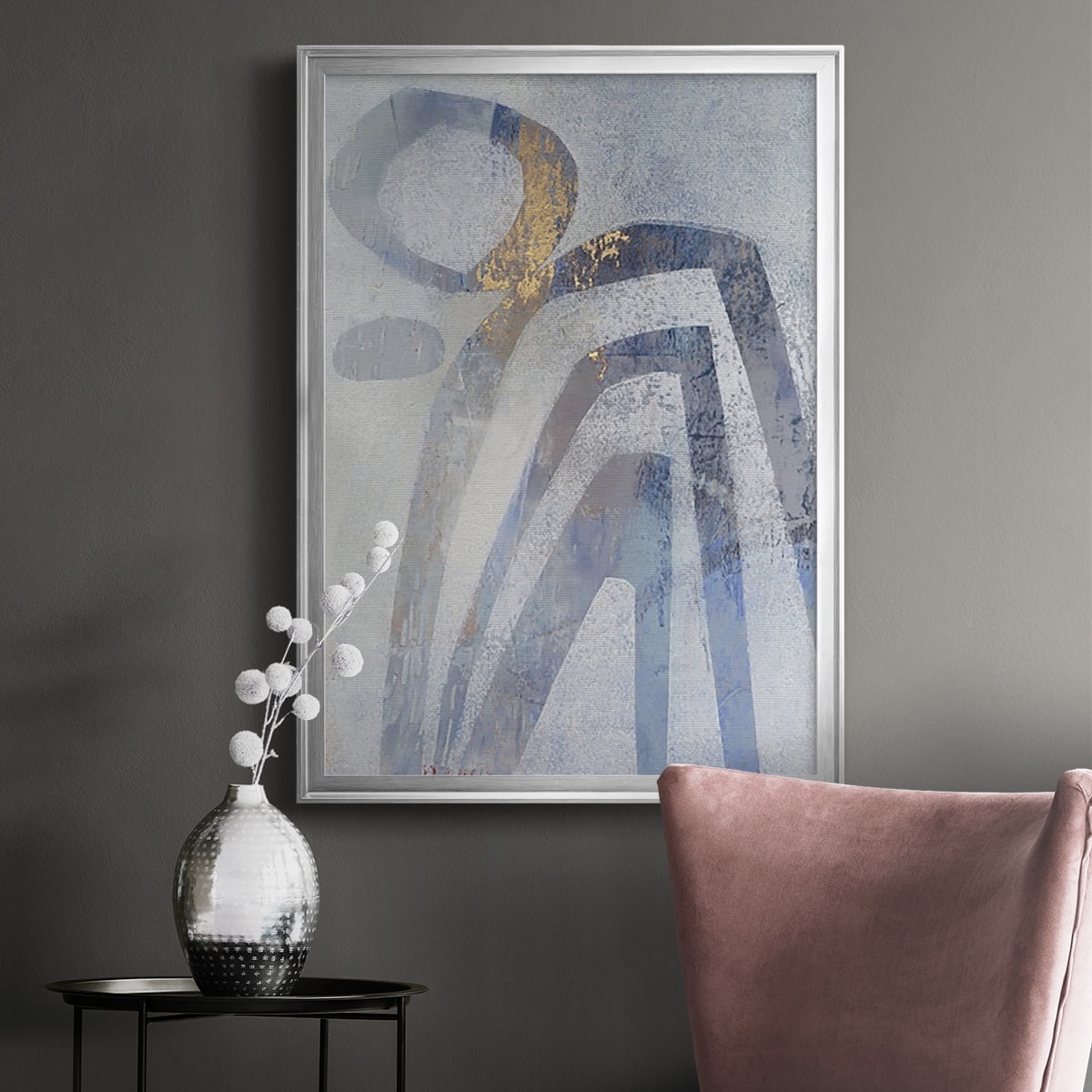Linx IV Premium Framed Print, in Gold, Black, or Silver - Ready to Hang
