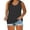Black, variant on Summer Women Sleeveless Floral Printed Button Plus Size Tank Tops Loose Crew Neck Vest T Shirts Tunics Tee 510 Top plus Size Woman Top Womens Top 3x Tops Women Slim Fit Women Business Casual