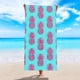 thumbnail image 4 of Toalla de playa de microfibra de 70 x 150 cm, ligera, de secado rápido, antiarena, para adultos, mujeres, hombres y niños | Absorbente, duradera, de poliéster, manta de playa extragrande, pareo,, 4 of 6