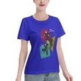 thumbnail image 2 of T-Shirt Basique à Manches Courtes pour Femmes Style de Rue Demon Slayer, 2 of 6