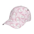thumbnail image 3 of Xecao Cute Rabbit for Baseball Cap: Unisex, crafted from classic polyester twill fabric, featuring a soft unconstructed design, 3 of 9