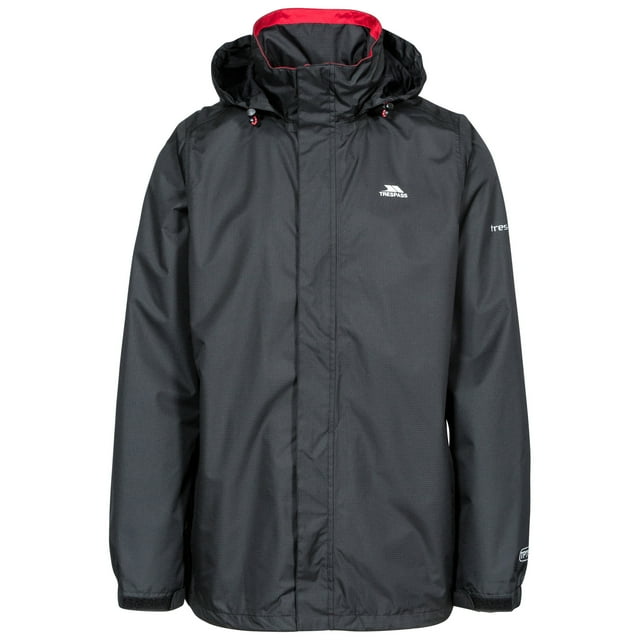 Trespass Manteau Imperméable pour Homme avec Capuchon Coutures Rubanées TTP -TTTG Fraser II