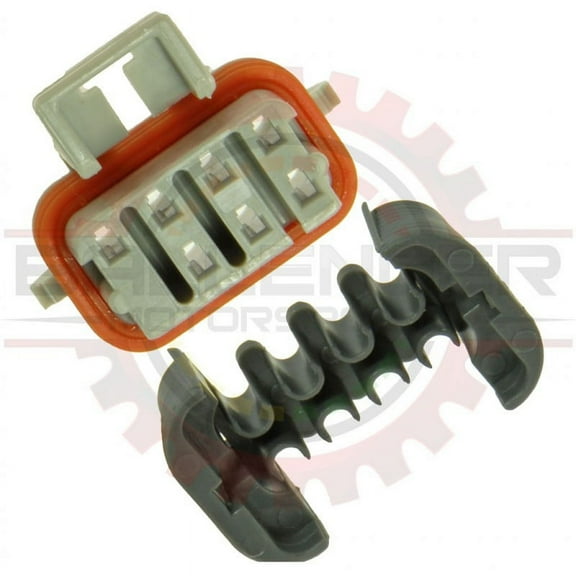 Ballenger Motorsports - 8 way (1 blocked) metripack 150 sealed male for Main Coil Bank Connector Pigtail, Gray