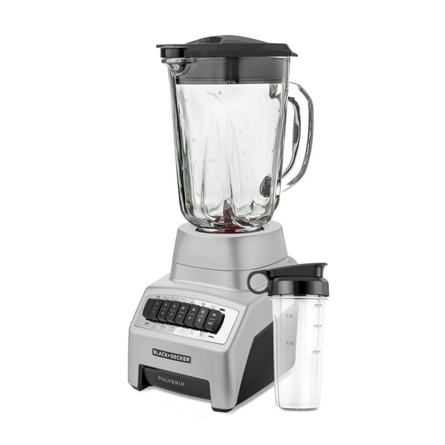 Licuadora B+D 12 Vel Vaso de Vidrio 1.5L con Vaso 400 ml