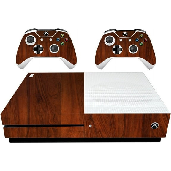 VWAQ Xbox One S Wood Decal Wooden Xbox 1 Slim Woodgrain Skin VWAQ-XSGC4 [video game]