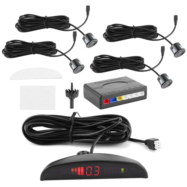 Monitor de radar de estacionamiento para automóvil, monitor de radar de estacionamiento para automóvil, sensor de estacionamiento para automóvil, accesorios para automóviles probados y confiables