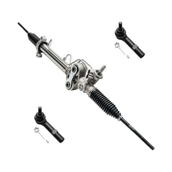 Front Steering Rack and Tie Rod End Kit - Compatible with 2007 - 2014 GMC Yukon 2008 2009 2010 2011 2012 2013