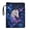 White Horse and Rose Pattern, variant on HELLHERO Dogs and Bone Pattern 1 pc Books Sleeve with Waterproof Carrying Book Case Book Organzier Holder with Zipper for Fater Book Organzoer Holder