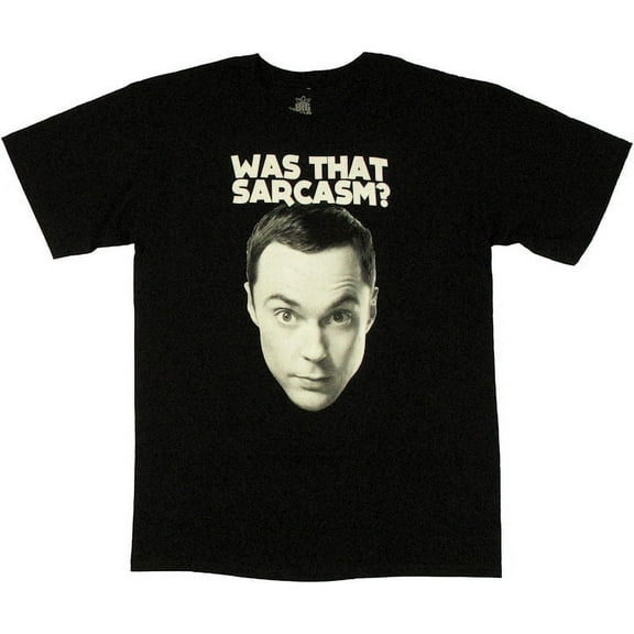 Big Bang Theory Was That Sarcasm T Shirt