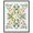 Black Frame, variant on Floral Framework Canvas Trendy Art Prints by Art Remedy, Silver Frame, 36" x 45"