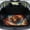 Orange and Blue - Galaxy Highland Cow, variant on DISNIMO Universal Car Trunk Mat 29" x 39" Skull Flower Print All Weather Cargo Liner Non-Slip Backing Trunk Protection Dog Seat Cover Fits for SUV Truck Sedan