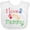 AA-White, variant on Inktastic I Love My Mommy Handprints Boys or Girls Baby Bib
