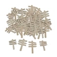 thumbnail image 1 of Tachiuwa 50 Pièces Micro Panneaux de Signalisation de Paysage pour le Jeu de Modèle Architectural de Table de Sable, 1 of 9