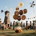 thumbnail image 5 of Cowboy Theme Balloons for Western Farm Party Decorations, Tan Coffee Balloon Designed Specifically for Western Party, 12inch Latex 24pcs Balloons for Party Supply$$Electronics Accessories, 5 of 7