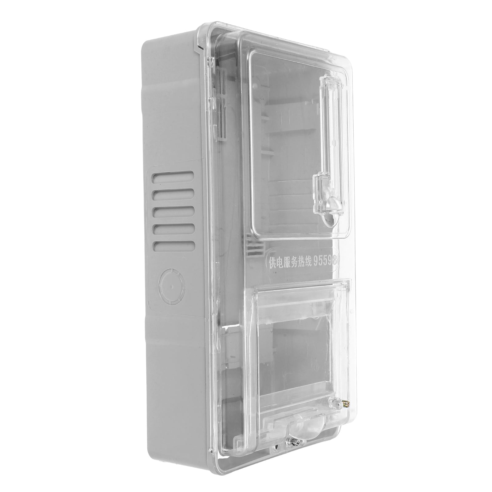 WHAMVOX Electric Meter Box Energy Meter Box Transparent Distribution Box Outdoor Electrical Box Electrical Power Distribution Box For Household And Commercial Power Distribution
