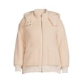 thumbnail image 5 of Terra & Sky Women's Plus Size Full-Zip Faux Sherpa Jacket, 5 of 5