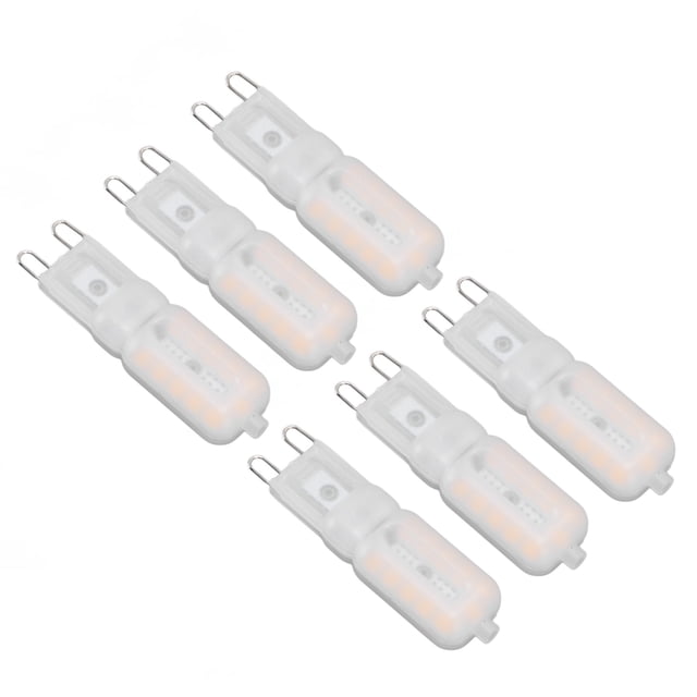 Lámpara G9 Bombilla Regulable Protección Ocular Ahorro De Energía 5W 22 LED Bombillas Pequeñas Para Lámpara De Techo Lámpara De Escritorio 6pcs