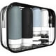 thumbnail image 1 of Contenedor de viaje de silicona, paquete de 18 botellas de cosméticos de viaje Contenedor de viaje de silicona, paquete de 18 botellas de cosméticos de viaje botella de viaje, 1 of 1