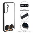 thumbnail image 2 of WIRESTER Shockproof Soft Rubber Cover Case for Samsung Galaxy S25 6.2" 2025, Animal Black Tricolor Aussie Australian Shepherd Dog, 2 of 5