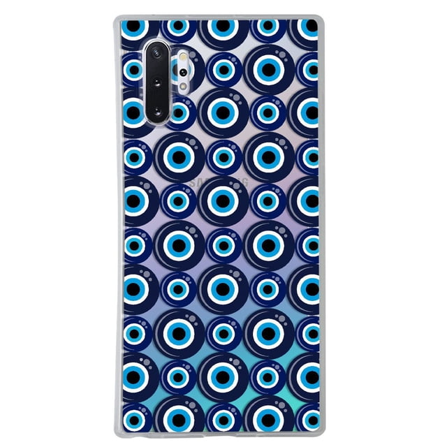 Funda para Galaxy Note 10 Plus InstaCase Antigolpes Ojo Turco Azul