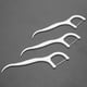 thumbnail image 5 of Disposable 50pcs Teeth Clean Care Floss Thread Dental Flosser Plastic Tooth Picks, 5 of 5