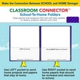 thumbnail image 5 of C-Line Classroom Connector School-To-Home Folders, Purple, Box of 25, 5 of 5