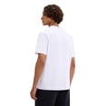 thumbnail image 3 of ellesse Camiseta para hombre - ACCIANO, manga corta, cuello redondo, logotipo, algodón, liso Blanco 2XL (XX-Large), 3 of 5
