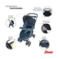 thumbnail image 2 of Carriola Reversible D'Bebe reversible,charola,portabebe,travel system Negro, 2 of 7