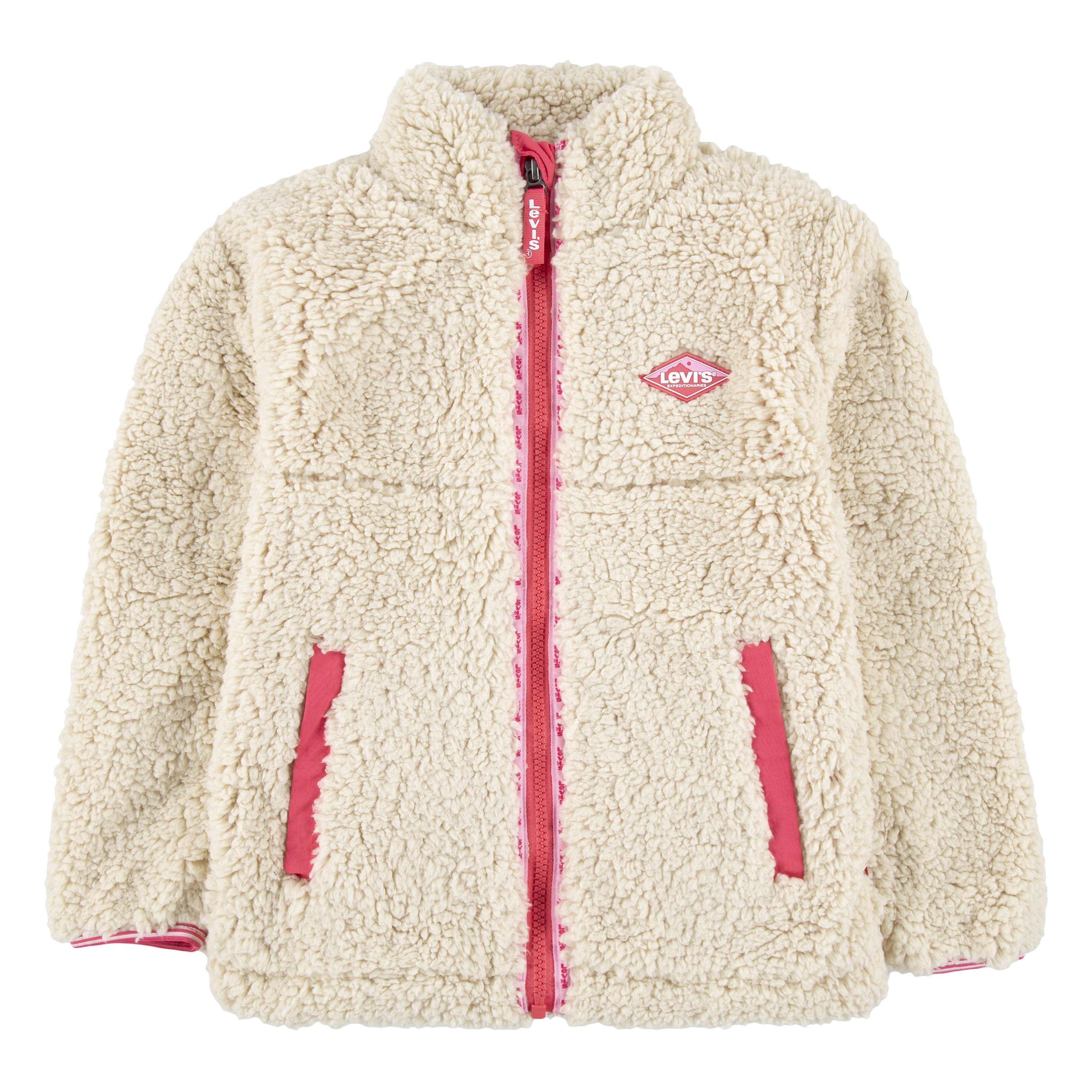 Levi's Girls Box Fit Sherpa Jacket, Sizes 4-16