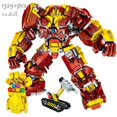 thumbnail image 1 of Disney Marvel Avengers MK44 Iron Man Hulkbuster Hulk Robot figuras Idea Technical Building Brick Block Toy para niños Fivean unisex, 1 of 2