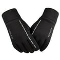 thumbnail image 2 of Vikakiooze Winter Gloves Fashion Men Driving Keep Warm Point Finger Windproof Winter Sprot Screen Gloves, 2 of 2