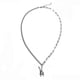 thumbnail image 4 of Juego de collar colgante de cruz de doble capa de Pascua 16 "y 21" Cadena de aleación de plata Collares de suéter retro estilo hip hop para hombres mujeres Regalo de joyería de moda navideña Juego, 4 of 8
