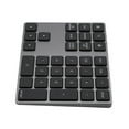 thumbnail image 3 of Teclado Numérico 34 Teclas, Teclado externo Mini Slim, Teclado Numérico Bt Recargable Accesorios Portátiles, Teclado de Trabajo Portátil para laptop, PC, 5.7 x 4.5 x 0.4 en, 3 of 7