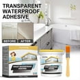 thumbnail image 2 of Agent Imperméable Transparent Anti-Fuite 150g Colle Adhésive Forte Mastic, 2 of 11