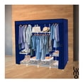 thumbnail image 3 of Ropero Closet Jumbo LUMO de Metal Con Cierre 165 cm azul, 3 of 7