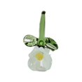 thumbnail image 2 of jifeng Mini Glass Flower Crafts Home Decor Floral Figurine for Indoor Summer, 2 of 9