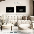 thumbnail image 4 of Elephant Stock Monochrome Water Splash Wall Art - Horizontal Canvas Wall Art - Living Room Wall Decor - Nature Canvas - Black And Gray Decor - 30" x 20", 4 of 8