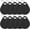 Black-ntag215-3#-10pcs, variant on NFC Tags 215 NFC Keytags Black NFC fob Rewritable NFC 215 Tag NFC Business Card Programmable NFC Tag 504 Bytes Memory,Compatible with Android & iPhones (Black-NTAG215-3#-10PCS)